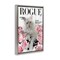 Stupell Industries Funny Floral Cat Magazine Floating Frame, design by Sasha